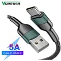 Vumpach USB Type C Cable for iPhone 15, Samsung S21, Xiaomi Mi 10, Redmi, Huawei - High-Speed Charging & Data Transfer - Durable & Universal - Convenient Length for Seamless Use