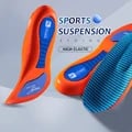 Orthopedic Sport Insoles for Men and Women - Supportive Design with EVA Cushioning for Running and Basketball - Breathable and Customizable Fit - Enhanced Performance and Foot Care Solution for Active Individuals