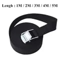 Heavy Duty Ratchet Tie Down Straps with Adjustable Length and Secure Buckle Design - Metal Buckle Cargo Straps for Cars, Motorcycles, Bikes - Durable Material for Furniture, Camping Gear, Sports Equipment - Easy to Use and Versatile Tie Down Belts (1M-5M)