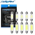 Energy-Efficient Canbus Error-Free LED Car Interior Light Bulbs - Bright White Festoon Sizes 31mm 36mm 39mm 41mm - Easy Plug-and-Play Installation - Durable Construction for Long-Lasting Performance and Reliability