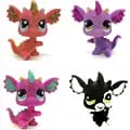 Hasbro LPS Mini Pet Store Toy Set with Rare Small Dog Breeds - Shorthair Dachshund, Great Dane, Black and White Shepherd - Perfect Christmas Gift for Collectors and Kids - High-Quality and Detailed Miniature Dogs for Display or Play - Must-Have Collectible Mini Dogs for Dog Lovers and Toy Collectors