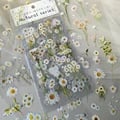 JIANQI Transparent PET Stickers - 6pcs Floral and Plant Designs for Scrapbooking, Journaling, DIY Projects - Durable, Easy to Use, Versatile Decor Options - Long-Lasting Adhesion, Endless Creativity - Nature-Inspired Elegance for Unique Creations