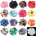 90-Piece Vibrant Round Resin Button Assortment for Crafts and Sewing Projects - Colorful Mix of Sizes for Unique Designs - Lightweight and Durable Material for Clothing Accessories - Bulk Pack with Ample Supply - Perfect for Handmade Creative Projects - Versatile for Various DIY Uses
