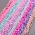 Premium Quality 4mm Crystal Rondelle Faceted Glass Beads - 110 Pieces Lot for Jewelry Making, Versatile Spacer Beads with High Clarity and Shine, Easy to Customize, Ideal for Necklaces, Bracelets, and Earrings, Sparkle and Sophistication in Every Creation