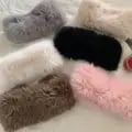 Luxurious Fluffy Fur Ski Cap with Windproof and Ear Warmer Design - Adjustable and Comfortable Fit - Versatile Outdoor Head Cover for Skiing, Snowboarding, Hiking - Stylish and Functional Winter Hat for Ultimate Warmth and Style