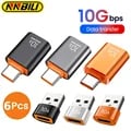 NNBILI USB3.0 Type-C Data Adapter with 10A Power Delivery and OTG Connector for High-Speed Data Transfer, Universal Compatibility - Compatible with Macbook, Xiaomi, Samsung - Durable Design for Efficient Charging and Seamless Connectivity