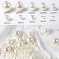 500-Piece Imitation Pearl Beading Set - Versatile Sizes (3mm-10mm) for Necklaces, Bracelets - High-Quality Acrylic Spacer Beads - Easy to String - Endless Creativity - Ideal for Beginners & Experienced Jewelry Makers - Perfect for Everyday Wear, Special Occasions, and Gifts