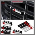 Premium Quality Car Goods Emblem Grill Front Hood Badge Grille for Audi Sline RS A3 A4 B8 8P 8V B6 A5 A6 C7 Q5 B9 B7 C6 A1 Q7 Q3 TT - Durable, Weatherproof, Easy Installation, Sleek Design - Perfect Gift for Audi Enthusiasts and Car Lovers