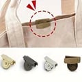 8-Piece Bag Snap Accessories Set with Magnetic Buckle and Hidden Button Design - Durable Material, Easy Installation, Versatile Use for Purses, Backpacks, Clothing - Enhance Style and Functionality of Your Belongings