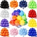 Premium Matte Latex Balloons Pack - 10 Inches - Set of 20/50 - White, Pink, Blue - Helium-Compatible - Safe for Kids & Adults - Vibrant Colors for Weddings, Birthdays, Baby Showers - Long-Lasting Inflation - Ideal for Event Decor & Festive Atmosphere