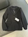 ETJ 2025 New Collection ZW Series Shoulder Padded Slim Fit Suit Jacket for Women - Modern Design, Waist Cinching Feature, Comfortable Fabric, Versatile Style, Sophisticated Details - Professional and Casual Wear, Flattering Silhouette, Lightweight and Breathable, Timeless and Chic