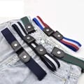 Invisible Design Wild Elasticity Lazy Belt for Men and Women - Easy to Use and Fashionable Decoration Ins Wind - Durable and Comfortable Elastic Belt for Jeans, Pants, Skirts, and Dresses
