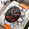 LIGE New1.39" Smart Watch with Advanced Health Monitoring, Bluetooth Call Functionality, Outdoor Sports Companion, Compatibility with Android and iOS, Sleek Design and Durability - Heart Rate, Sleep, Blood Pressure, GPS Tracking - Stay Connected and Active On the Move