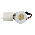Premium COB LED Mini Spot Downlights with Dimmable Functionality and Easy Installation - High-Quality Aluminum Construction - 3W 270lm - Black, White, Silver Finish - Versatile Voltage Compatibility for Residential and Commercial Use