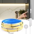 12V COB LED Strip Lights with Hand Sweep Touch Sensor Switch - High-Quality, Energy-Efficient, and Flexible Installation for Kitchen and Room Decor - 3000K, 4000K, 6500K Color Temperatures - Durable Construction for Long-Lasting Performance