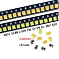 High-Quality 2835 Chip SMD LED with 140LM Brightness, 4000K White Light, and Multiple Voltage Options for Versatile Lighting Applications - 0.5W to 1W Power Range, Easy Installation for DIY and Professionals, Ideal for Residential and Commercial Spaces