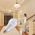 Energy-Efficient PIR Motion Sensor Light with LED Bulbs for Stair Corridor, Night Light Function, B22 E27 Fitting, Wide Voltage Range 85-265V, Automatic Illumination for Safety, Suitable for Various Locations