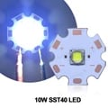Originaal 10W SST-40 Cold White LED Chip for DIY Flashlights - High-Quality 1100lm Brightness, Energy-Efficient Design, Easy Replacement, Ideal for Custom Projects, Indoor and Outdoor Lighting Applications
