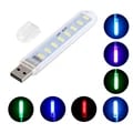 Ultra Bright Mini USB LED Book Light with Adjustable Color Temperature and Portable Design - SMD LED Bulbs for Glare-Free Reading in Low-Light Conditions, Powered by USB for Travel and On-The-Go Use, Multi-Purpose Night Light for Bedrooms and Nurseries