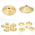 Premium M10 Ceramic Desk Lamp Brass Base Cover and Copper Plate Set with DIY I-Shaped Connector for Custom Brass Lighting Fixtures - Elegant Design, Easy Installation, Versatile Usage for Home and Workspace Decor