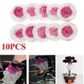 Durable Mesh Gas Lantern Mantles Pack of 10 - 50mm/100mm Sizes for Camping Lamps, Bright and Long-Lasting Illumination, Easy Replacement Spare Parts, Portable and Versatile for Outdoor Adventures, Efficient Lighting for Camping, Hiking, Fishing - High-Quality Material