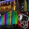Versatile 12W Waterproof LED Wall Spotlight with Remote Control - RGB Color Changing Outdoor Landscape Lighting Fixture - Energy Efficient Single Beam Projection - Easy Installation for 110V/220V Power Sources