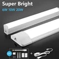 Sleek Design 20W 10W 6W LED Kitchen Under Cabinet Lights - Energy-Efficient 220V 110V Tube Lights for Bright Illumination, Easy Installation, Multipurpose Use in Kitchen, Garage, Workshop, Office - Modern and Stylish Kitchen Lighting Solution