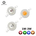High Power 1W and 3W LED Chip with SMD Technology, Bright Illumination for Spotlights, Downlights, Lamps, Bulbs - Warm White, Red, Green, Blue, Yellow Colors - Durable, Long-Lasting, Energy-Efficient Lighting Solution for Residential, Commercial, Industrial Use
