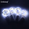 2M Mini LED String Lights with Silver Wire Fairy Lights - Garland Home Christmas Wedding Party Decoration - CR2032 Battery Powered Fairy Lights for Easy Use and Custom Designs