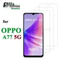 OPPO A77 5G Screen Protector - Ultimate Protection, 9H Hardness, Crystal Clear Clarity, Case Friendly Design, Easy Installation, Anti-Fingerprint Coating - Tempered Glass Shield for Scratch and Crack Resistance, HD Transparency, Bubble-Free Application