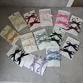 Premium Ballet Ribbon Bow Hair Clips - Set of 4 | High-Quality Material, Sweet Bowknot Design, Secure Hold, Versatile Use, Stylish Accessories for Girls and Women, Perfect for Hairstyles, Dancing, Exercise, and Gifts
