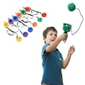 Sensory Integration Interactive Throwing and Catching Game Set for Kids | Enhances Hand-Eye Coordination, Motor Skills, and Teamwork | Durable Non-Toxic Materials | Adjustable Difficulty Levels | Portable Outdoor Toy for Backyard, Park, and Beach Play | Educational Benefits for Concentration and Social Interaction