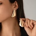 Vintage Punk Style Metal Stud Earrings for 2024 - Durable Geometric Ear Jewelry with Intricate Details and Edgy Flair - Comfortable Piercing Earrings for Sensitive Skin - Versatile Accessory for Casual or Goth-Inspired Outfits - Thoughtful Gift Idea for Stylish Individuals - Stand Out with Unique Design