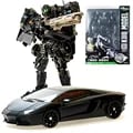 Dark Lockdown Transforming Robot Toy Car Figure | Film Version Character Deformed Car | High-Quality Material for Rough Play | Perfect Birthday Gift for Kids | Collectible Item for Fans | Interactive Play Sparks Imagination and Creativity