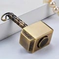 Wiitin Thors Battle Hammer Fidget Hand Spinner - Metal Stress Relief Toy with Thor's Mjolnir Replica Design, Durable Construction, Keychain Attachment, Perfect Gift for Kids - Portable Size for On-the-Go Fun and Anxiety Relief