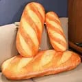 Deluxe French Bread Plush Pillow - Realistic Design, Soft and Huggable Material, Versatile Party Prop, Unique Gift Idea - Multiple Sizes Available (20cm to 100cm) - Perfect for Food Lovers and Bakers, Quirky Decor for Any Room