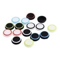 Silicone Thumb Grip Caps for PS5, PS4, Xbox One, Elite, 8BitDo SN30 Pro, Switch Pro Controllers - Enhanced Grip, Textured Surface, Ergonomic Design, 4-Pack Value Set - Durable, Flexible, Comfortable, Easy to Install - Reduce Thumb Fatigue, Customize Controller, Mix and Match Colors