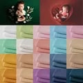 Stretchable Newborn Photography Props Blanket Wrap Backdrop - Soft, Comfortable, and Gentle Material for Cozy and Safe Photoshoots - Generous Size of 150*170cm for Versatile Poses and Setups - Machine Washable for Easy Maintenance - Professional Studio Accessory for Memorable Images