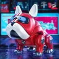 Interactive Dancing Bulldog Robot with Intelligent Sensors, Light-Up Toys, and Early Education Benefits - Perfect Gift for Boys and Girls, Promotes Creativity and Cognitive Development, Provides Endless Hours of Entertainment and Learning