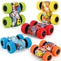 Kids Double-Sided Inertial Toy Car with Safety Features and Off-Road Capabilities - Durable and Easy to Operate Sliding Vehicle for Active Play and Motor Skill Development