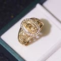 Exquisite Virgin Mary Religious Ring with Cubic Zirconia Inlays for Women - Premium Hip-Hop Trend Jewelry, Durable & Long-Lasting, Perfect for Daily Wear or Special Occasions, Symbol of Faith, Love, and Unity, Ideal Couple Jewelry Gift