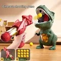 Realistic Tyrannosaurus Rex Toy Gun with Soft Bullet Shooting Action for Interactive Parent-Child Play - Educational Puzzle Element, Lightweight and Safe Design for Kids Ages 3 and Up