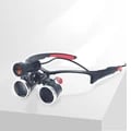 High-Quality Dental Loupes with 2.5/3.5X Magnification, Comfortable Design, and Bright LED Headlight for Dentists, Surgeons, and Jewelers - Precision Optics for Medical, Lab, and Craft Procedures - Adjustable Headband, Lightweight, and Ergonomic - Includes Convenient Packaging for Safe Storage and Transport