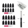 High-Quality Vacuum Car Tyre Repair Rubber Nail Set for Motorcycles and Trucks - Durable Tools for Universal Tubeless Tire Compatibility - Easy to Use Compact Portable Kit with Complete Accessories for Professional Mechanics and DIY Enthusiasts
