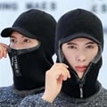 Premium Wool Winter Hat with Ear Protection Flaps, Thick Knitted Construction, Windproof Visors Cap, and Detachable Multifunctional Scarf for Superior Warmth and Comfort in Cold Weather