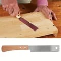 12-Inch Small Hand Saw for Precise Woodworking Cuts with Comfortable Handle and Single Edge Blade - Versatile Tool for DIY Enthusiasts and Carpenters - Compact and Lightweight Design for Easy Maneuverability and Storage