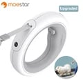 2022 Original MOESTAR UFO Retractable Pet Leash 2 Plus with Advanced Retractable Mechanism, Flexible Ring Shape Design, Rechargeable LED Light, Durable Materials, and Convenient Features for Safe and Comfortable Walks with Your Dog