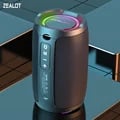 ZEALOT-S49 Portable Bluetooth Speaker with Powerful 20W Stereo Sound, IPX7 Waterproof, Bluetooth 5.2 Technology, Excellent Bass Performance, and Long Battery Life - Perfect for Outdoor Adventures, Pool Parties, Beach Trips - Crystal Clear Sound with Deep Bass and Crisp Highs - Up to 12 Hours Playtime