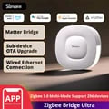 SONOFF ZB Bridge-U Zigbee Bridge Ultra Smart Matter Gateway - Multi-Mode Support, Connect up to 256 Devices, Voice Control Compatible with Alexa and Apple Home, Ultra-Smart Matter Gateway for Seamless Communication, Easy Integration for Hassle-Free Setup