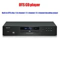 Ultimate High-Fidelity HIFI CD Player with Bluetooth 5.0 Connectivity for Lossless Music Playback - Crystal Clear Sound Quality, Balanced Digital Output, DTS Music Turntable Technology, Digital Optical/Coaxial Outputs, User-Friendly Interface - Modern and Sleek Design